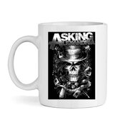 Asking Alexandria Ceramic white mug